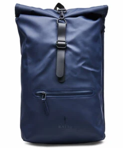 Rains Rolltop Rucksack Backpacks For Men 03 Green -men bags sale shop rai1316 cblue