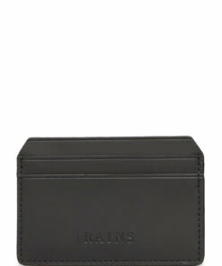 Rains Card Holder Wallets & Card Holders For Men 01 Black -men bags sale shop rai1624 c01black 1
