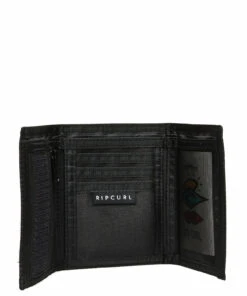 Rip Curl ICONS SURF WALLET Wallets & Card Holders For Men Grey -men bags sale shop rclbwuaz9 cblack 3