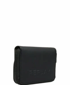 Replay Wallet Wallets & Card Holders For Men Black -men bags sale shop rpfm5190000a0284 cblack v098 2