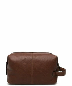 Saddler Bond Street Toiletry Bags For Men Midbrown -men bags sale shop sdl10898 cmidbrown 1