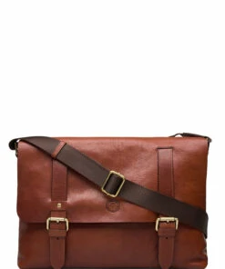 Saddler Ryan Shoulder Bags For Men Dk.brown