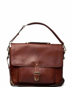 Saddler Pedro Briefcases For Men Midbrown