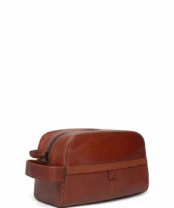 Saddler Oskar Toiletry Bags For Men Midbrown -men bags sale shop sdl11537 cmidbrown 2
