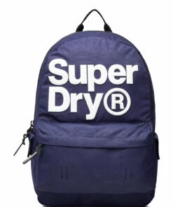 Superdry LOGO MONTANA Backpacks For Men Downhill Blue