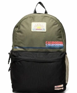 Superdry CALI MONTANA Backpacks For Men Moonshine Olive -men bags sale shop sdm9110347a cmoonshineolive 1