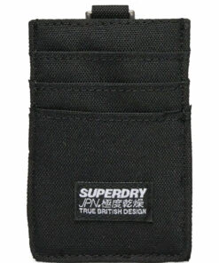 Superdry FABRIC CARD WALLET Wallets & Card Holders For Men Black