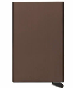 Secrid Cardprotector Wallets & Card Holders For Men Brushed Silver -men bags sale shop seccardprotectorc cbrown 1