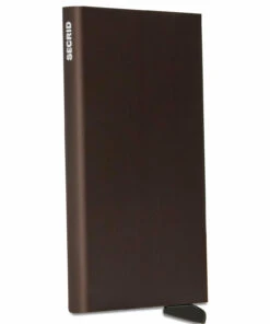 Secrid Cardprotector Wallets & Card Holders For Men Brushed Silver -men bags sale shop seccardprotectorc cbrown 2