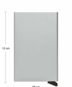 Secrid Cardprotector Wallets & Card Holders For Men Brushed Silver -men bags sale shop seccardprotectorc cbrushedsilver 8
