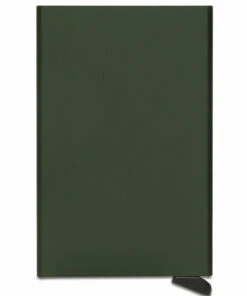 Secrid Cardprotector Wallets & Card Holders For Men Brushed Silver -men bags sale shop seccardprotectorc cgreen 1