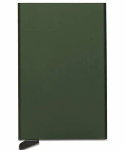 Secrid Cardprotector Wallets & Card Holders For Men Brushed Silver -men bags sale shop seccardprotectorc cgreen 1