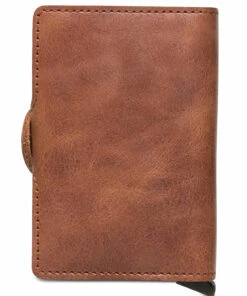 Secrid Twinwallet Wallets & Card Holders For Men Vintage Cognac-silver -men bags sale shop sectwinwallettv cvintagecognacsilver 1