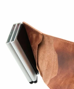 Secrid Twinwallet Wallets & Card Holders For Men Vintage Cognac-silver -men bags sale shop sectwinwallettv cvintagecognacsilver 6