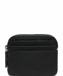 Still Nordic Heat credit card holder w/zip Wallets & Card Holders For Men Black -men bags sale shop snc500100600 cblack 1