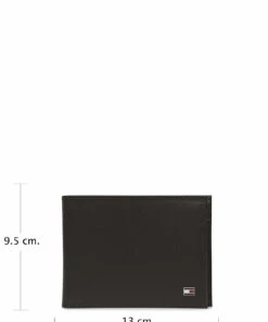 Tommy Hilfiger ETON CC AND COIN POCKET Wallets & Card Holders For Men Black -men bags sale shop toham0am00651 cbrown v041 8