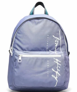 Tommy Hilfiger TH SIGNATURE BACKPACK Backpacks For Men Washed Ink -men bags sale shop toham0am06394 cwashedink vc4b 1