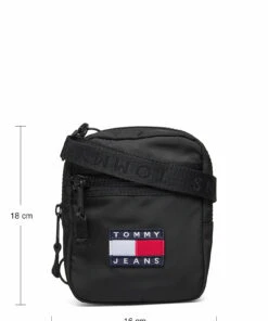 Tommy Hilfiger TJM HERITAGE REPORTER Shoulder Bags For Men Black -men bags sale shop toham0am07599 cblack vbds 8