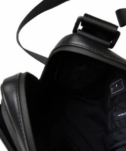 Tommy Hilfiger TH COMMUTER MINI REPORTER Shoulder Bags For Men Black -men bags sale shop toham0am08112 cblack vbds 6