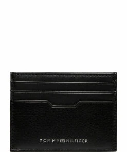 Tommy Hilfiger TH DOWNTOWN CC HOLDER Wallets & Card Holders For Men Black 9 Tommy Hilfiger TH DOWNTOWN CC HOLDER Wallets & Card Holders For Men Black -men bags sale shop toham0am08115 cblack vbds 1