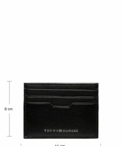 Tommy Hilfiger TH DOWNTOWN CC HOLDER Wallets & Card Holders For Men Black 8 Tommy Hilfiger TH DOWNTOWN CC HOLDER Wallets & Card Holders For Men Black -men bags sale shop toham0am08115 cblack vbds 8