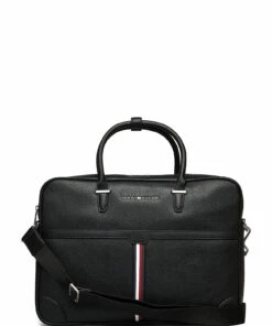Tommy Hilfiger TH DOWNTOWN SLIM COMPUTER BAG Laptop Bags For Men Black