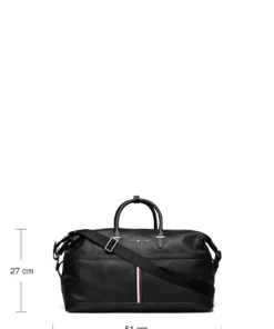 Tommy Hilfiger TH DOWNTOWN DUFFLE BAG Weekend Bags For Men Black -men bags sale shop toham0am08433 cblack vbds 8