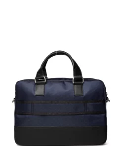 Tommy Hilfiger 1985 NYLON SLIM COMPUTER BAG Laptop Bags For Men Black -men bags sale shop toham0am08447 cdesertsky vdw5 1