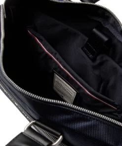 Tommy Hilfiger 1985 NYLON SLIM COMPUTER BAG Laptop Bags For Men Black -men bags sale shop toham0am08447 cdesertsky vdw5 6