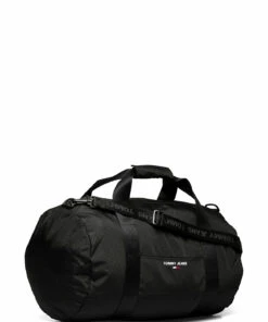 Tommy Hilfiger TJM ESSENTIAL DUFFLE Weekend Bags For Men Black -men bags sale shop toham0am08559 cblack vbds 2
