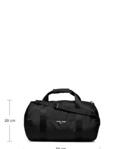 Tommy Hilfiger TJM ESSENTIAL DUFFLE Weekend Bags For Men Black -men bags sale shop toham0am08559 cblack vbds 8