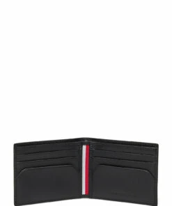 Tommy Hilfiger BUSINESS MINI CC WALLET Wallets & Card Holders For Men Black -men bags sale shop toham0am08604 cblack vbds 6