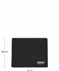 Tommy Hilfiger BUSINESS MINI CC WALLET Wallets & Card Holders For Men Black -men bags sale shop toham0am08604 cblack vbds 8