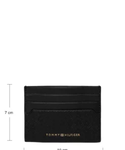 Tommy Hilfiger PREMIUM LEATHER MONO CC HOLDER Wallets & Card Holders For Men Black Flag Monogram -men bags sale shop toham0am08724 cblackflagmonogram v0gk 8