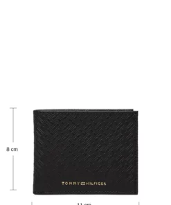 Tommy Hilfiger PREMIUM LEATHER MONO M CC WALLET Wallets & Card Holders For Men Black Flag Monogram -men bags sale shop toham0am08726 cblackflagmonogram v0gk 8
