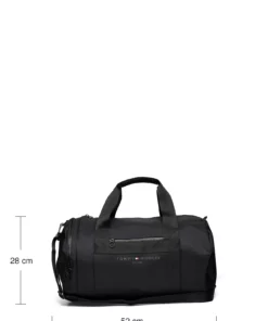Tommy Hilfiger TH ESTABLISHED DUFFLE BAG Weekend Bags For Men Black -men bags sale shop toham0am08740 cblack vbds 8