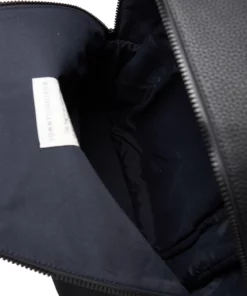 Tommy Hilfiger ESSENTIAL PU BACKPACK Backpacks For Men Black -men bags sale shop toham0am09503 cblack vbds 6