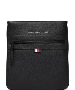 Tommy Hilfiger ESSENTIAL PU CROSSOVER Bum Bags For Men Black -men bags sale shop toham0am09506 cblack vbds 1