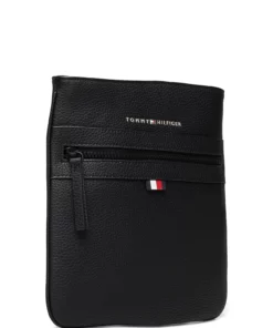 Tommy Hilfiger ESSENTIAL PU CROSSOVER Bum Bags For Men Black -men bags sale shop toham0am09506 cblack vbds 2