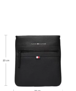Tommy Hilfiger ESSENTIAL PU CROSSOVER Bum Bags For Men Black -men bags sale shop toham0am09506 cblack vbds 8