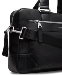 Tommy Hilfiger 1985 PU SLIM COMPUTER BAG Laptop Bags For Men Black 10 Tommy Hilfiger 1985 PU SLIM COMPUTER BAG Laptop Bags For Men Black -men bags sale shop toham0am09520 cblack vbds 3