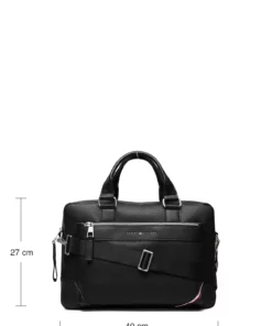 Tommy Hilfiger 1985 PU SLIM COMPUTER BAG Laptop Bags For Men Black 12 Tommy Hilfiger 1985 PU SLIM COMPUTER BAG Laptop Bags For Men Black -men bags sale shop toham0am09520 cblack vbds 8