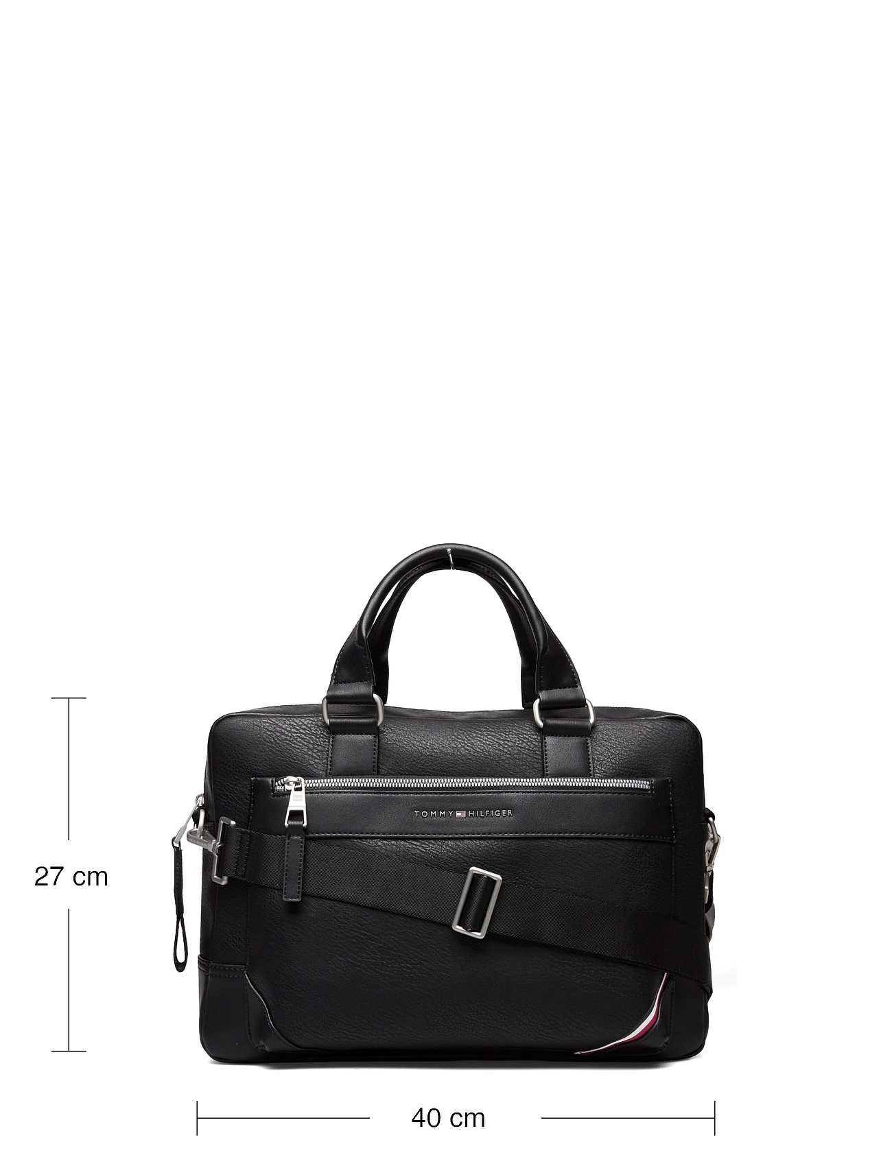 Tommy Hilfiger 1985 PU SLIM COMPUTER BAG Laptop Bags For Men Black 6 Tommy Hilfiger 1985 PU SLIM COMPUTER BAG Laptop Bags For Men Black - Image 6