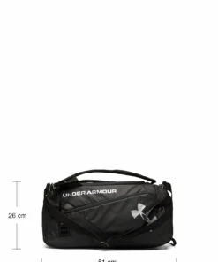 Under Armour UA Contain Duo SM Duffle Gym Bags For Men Black -men bags sale shop uar1361225 cblack v001 8