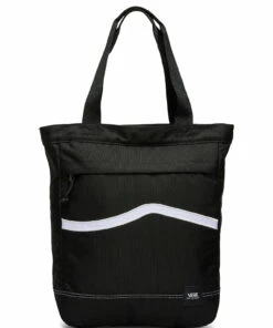 VANS CONSTRUCT TOTE Carry Bags For Men Black/white -men bags sale shop vanvn0a4rwwy281 cblackwhite vvny28 1
