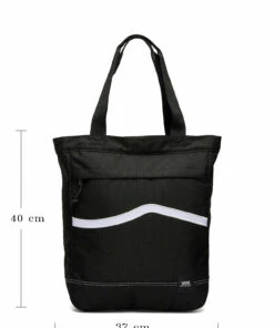 VANS CONSTRUCT TOTE Carry Bags For Men Black/white -men bags sale shop vanvn0a4rwwy281 cblackwhite vvny28 8