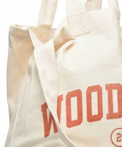 Wood Wood High canvas shopper Carry Bags For Men Dark Emerald -men bags sale shop wwd121302099023 cbloodorange 3