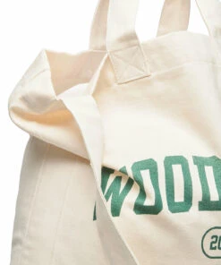 Wood Wood High canvas shopper Carry Bags For Men Dark Emerald -men bags sale shop wwd121302099023 cdarkemerald 3