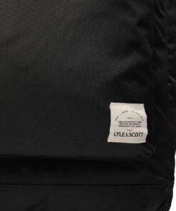 Lyle & Scott Nylon Rucksack Backpacks For Men True Black -men bags sale shop yleba1213a ctrueblack v572 3