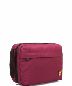 Lyle & Scott Washbag Toiletry Bags For Men Burgundy 16 Lyle & Scott Washbag Toiletry Bags For Men Burgundy -men bags sale shop yleba1304a cburgundy vz562 2